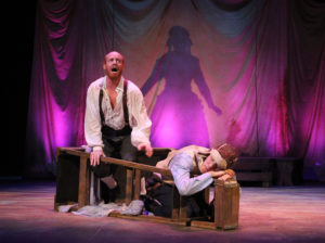 Jud Williford and Nick Ley in Shipwrecked! An Entertainment