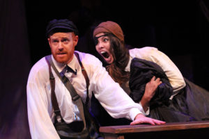 Jud Williford and Laurine Price in SHIPWRECKED!